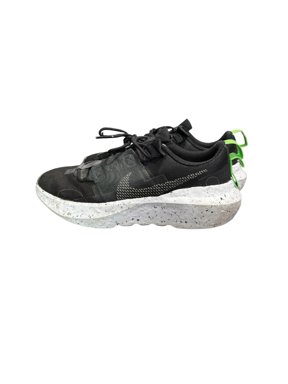 🖤Nike Crater Impact Sneakers — Size 7 — Black/Volt Green — Good Condition 💚